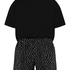 Ensemble de pyjama, Noir