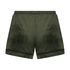 Short velours, Vert