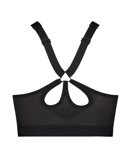 HKMX Soutien-gorge de sport The Pro Maintien niveau 3, Blanc