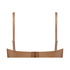 Soutien-gorge à armatures préformé sans bretelles Jane, Marron
