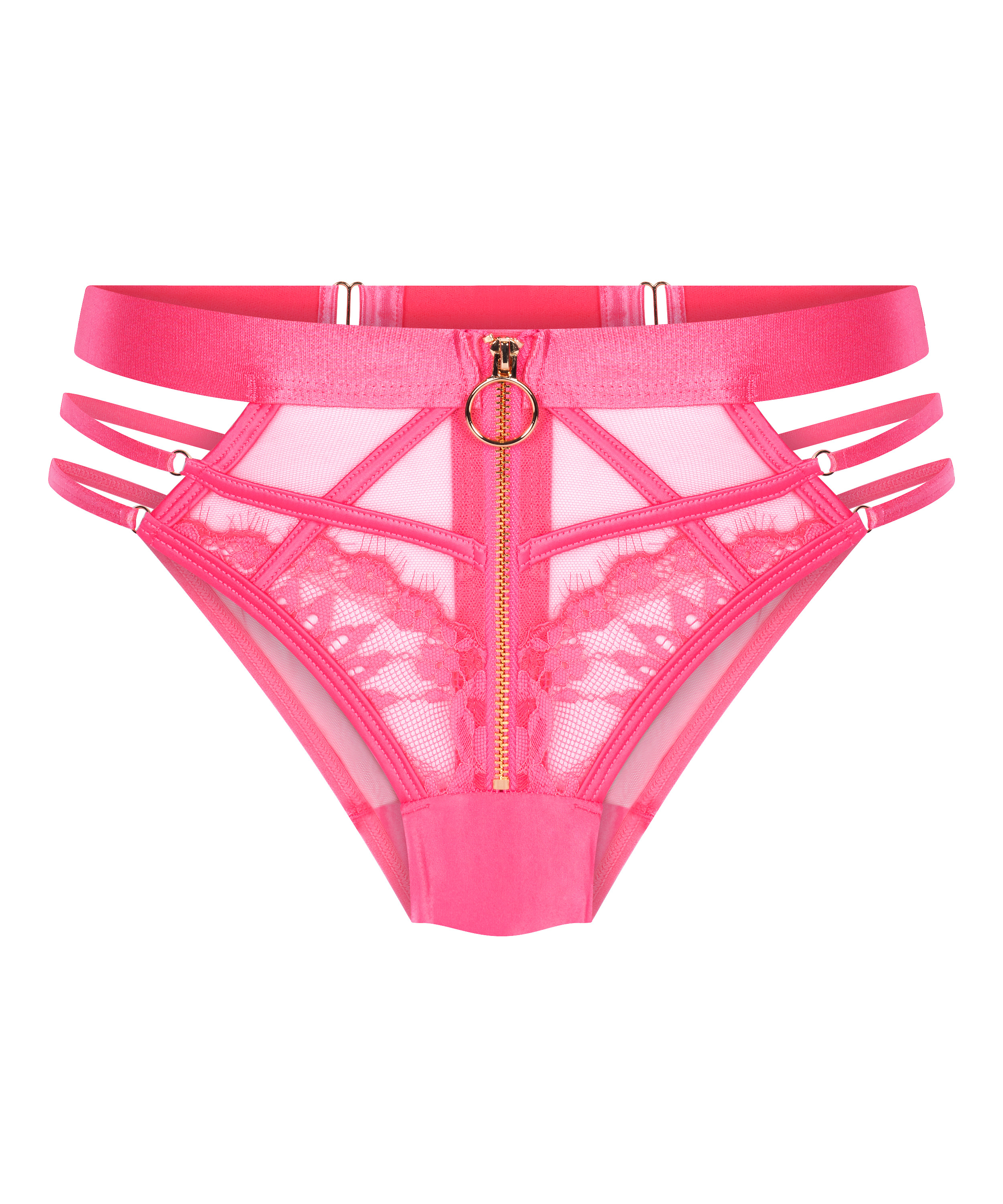 Slip brésilien Sable, Rose, main