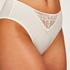 Slip taille haute Sophie, Blanc