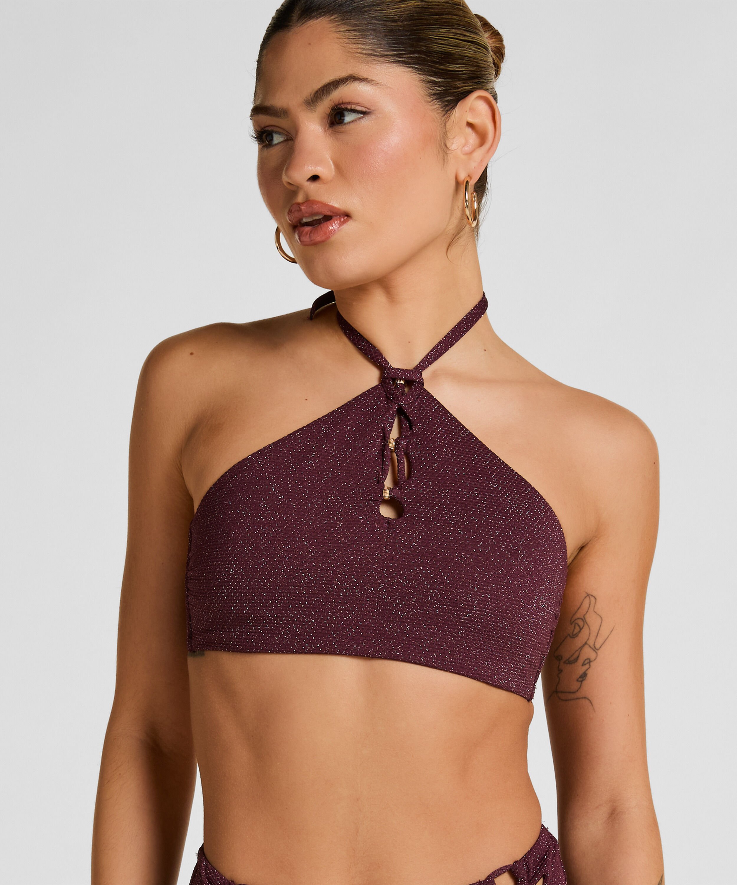 Haut de Bikini Panama, Violet