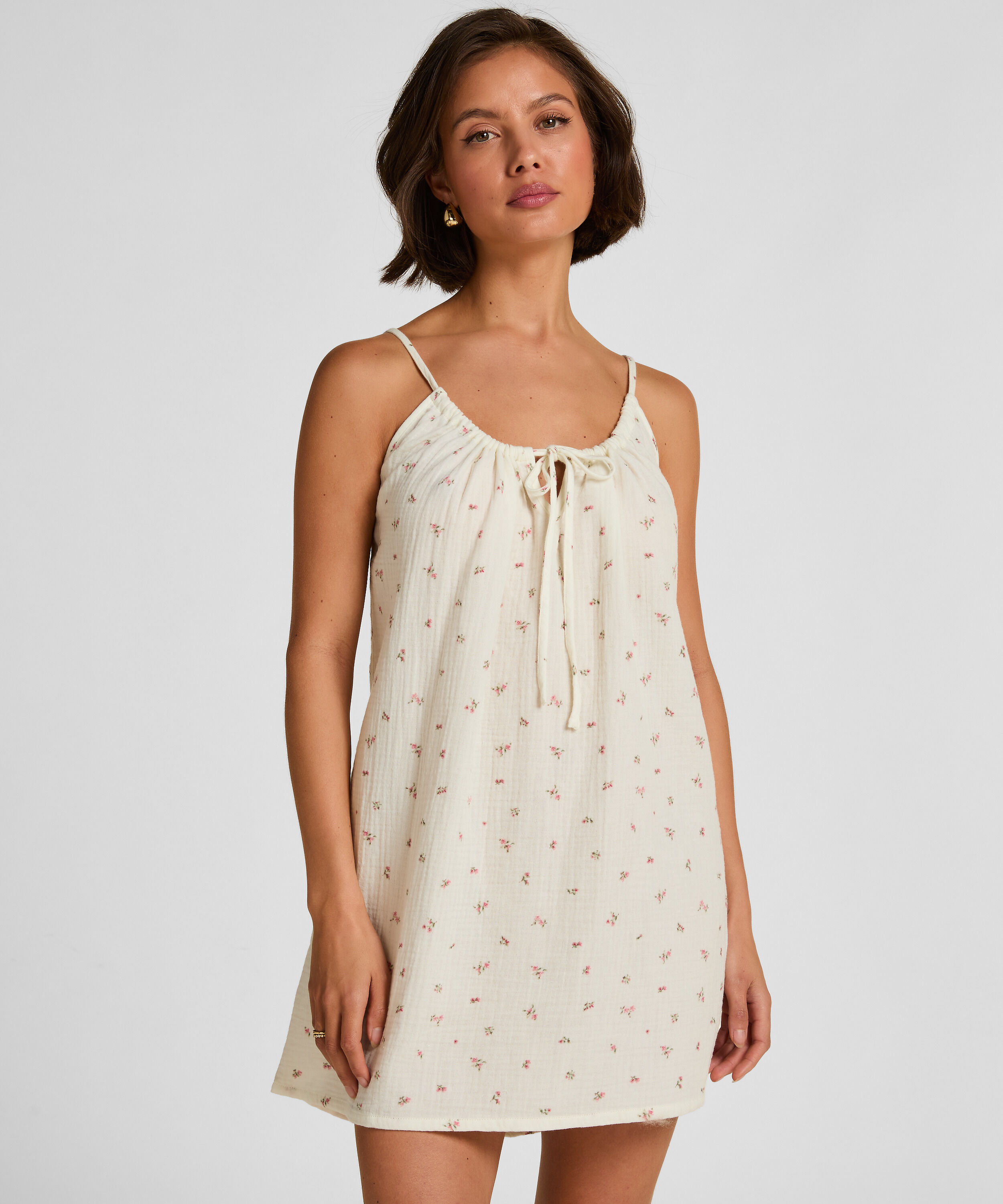Nuisette en mousseline, Blanc Nuisette en mousseline, Blanc