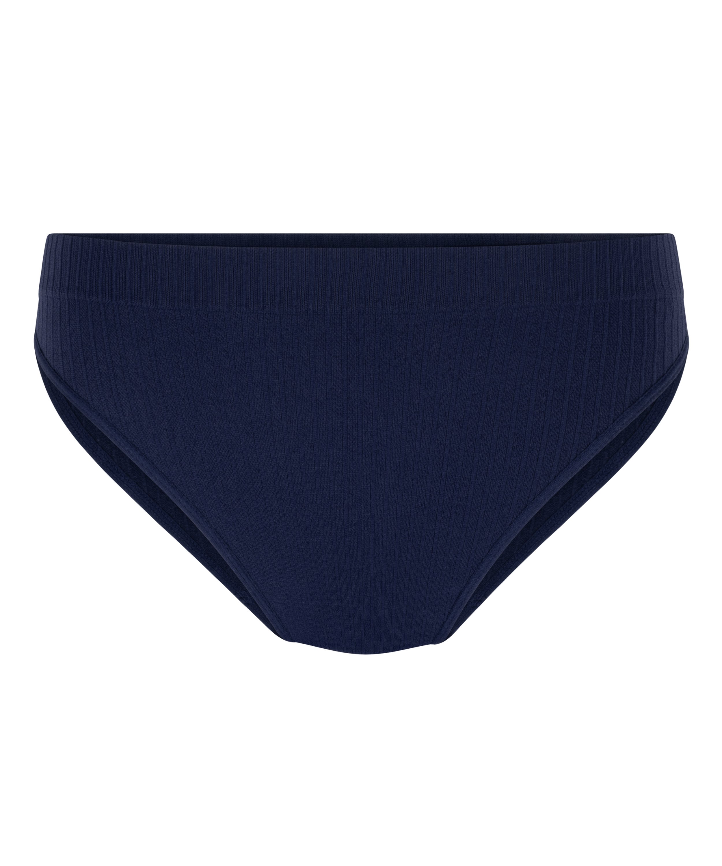 Slip brésilien Dianne, Bleu, main