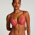 Soutien-gorge à armatures préformé push-up Marine, Rouge