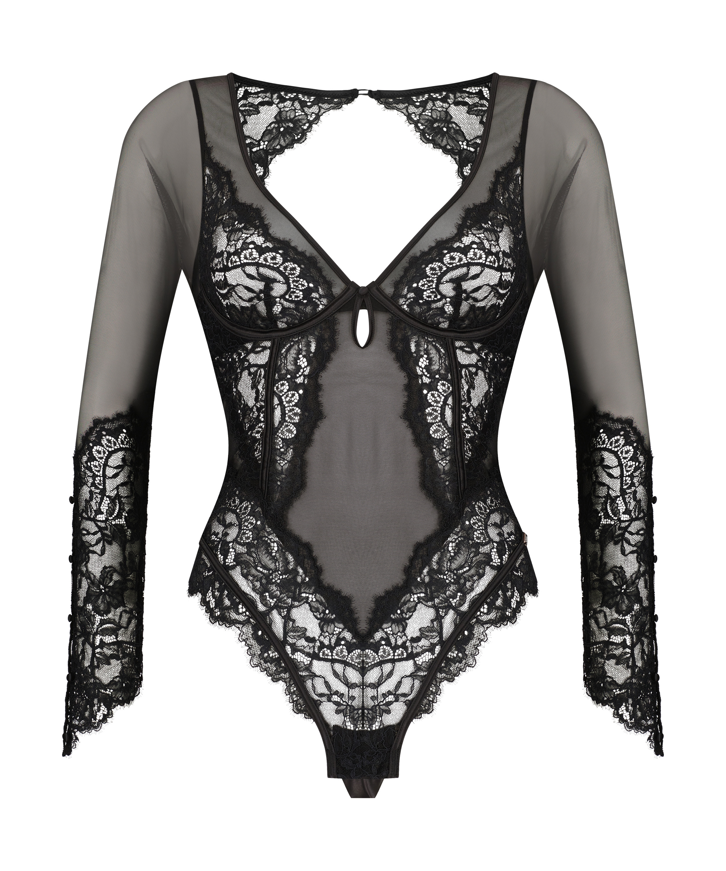 Body Cecile, Noir, main