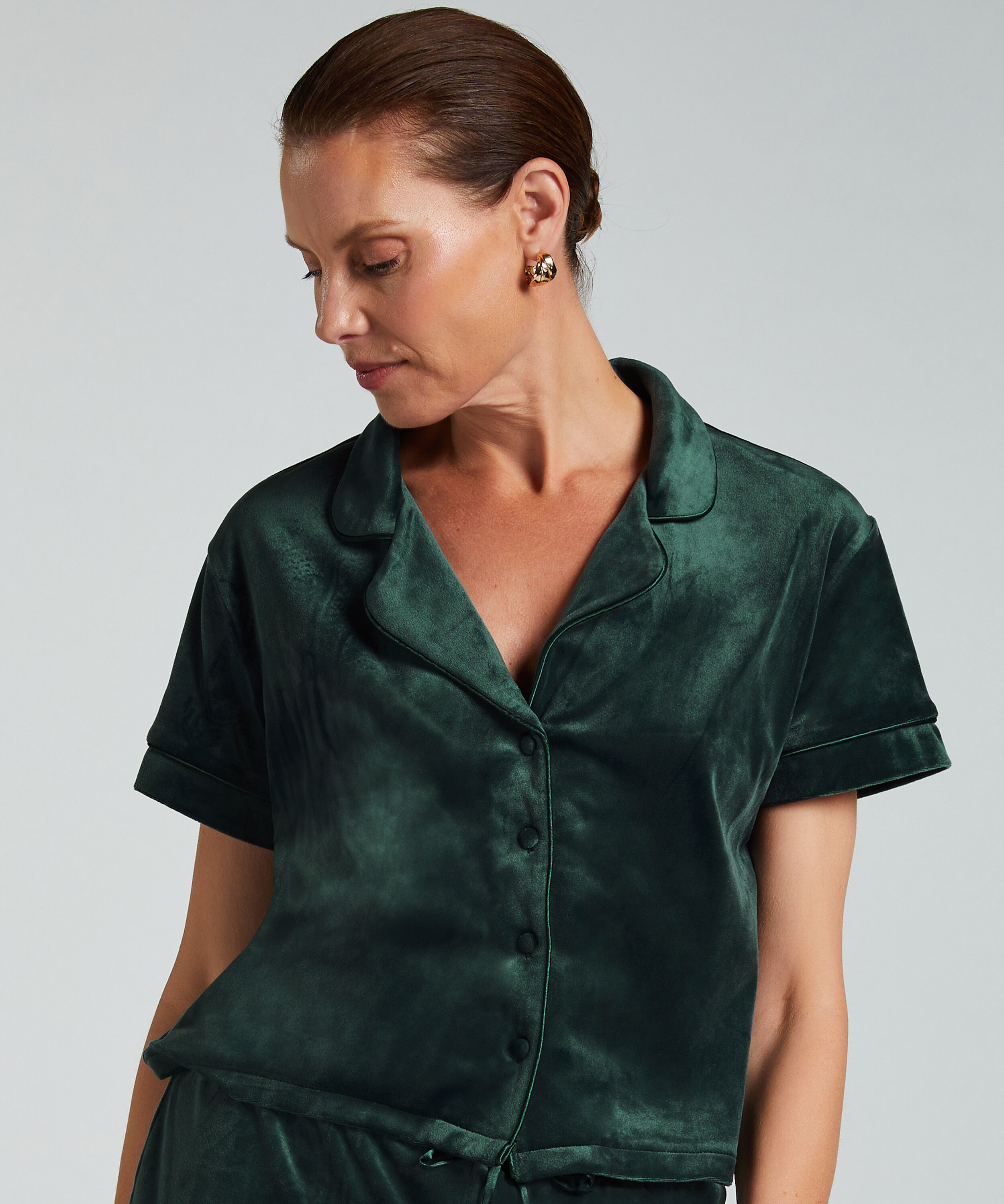 Veste en Velours, Vert