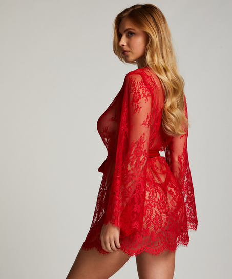 Kimono Lace Isabelle, Rouge
