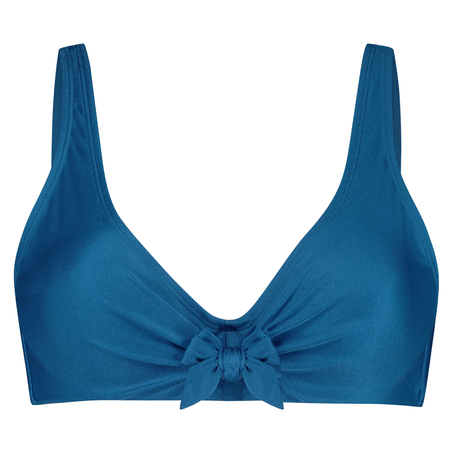 Anneau non ajusté haut de bikini Sunset Dreams, Bleu