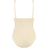 Culotte taille haute sans couture, Beige