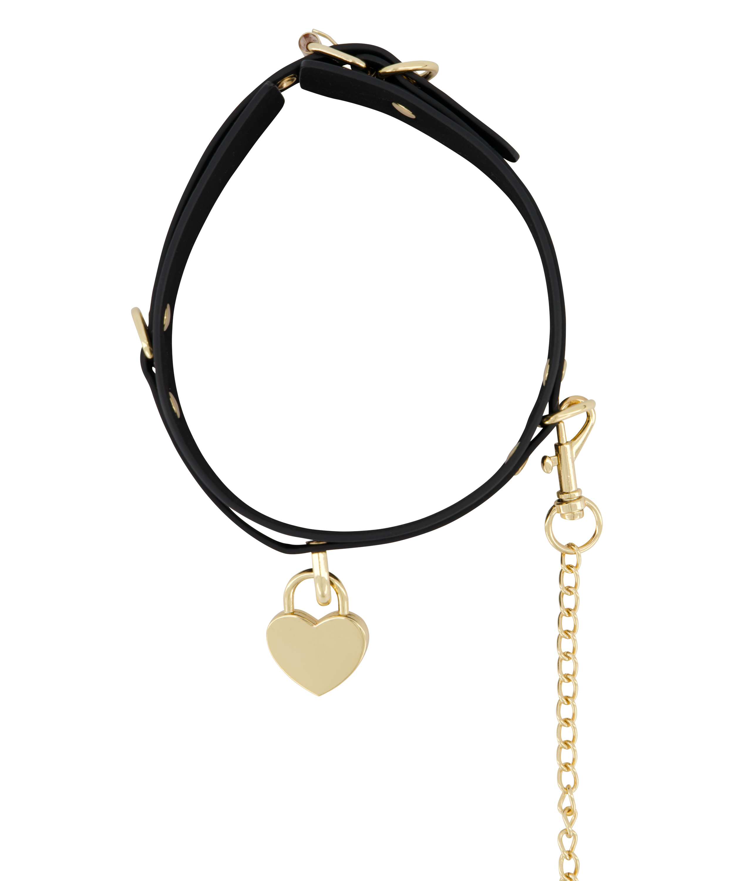 Private Choker Leash, Noir, main