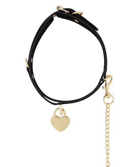 Private Choker Leash, Noir