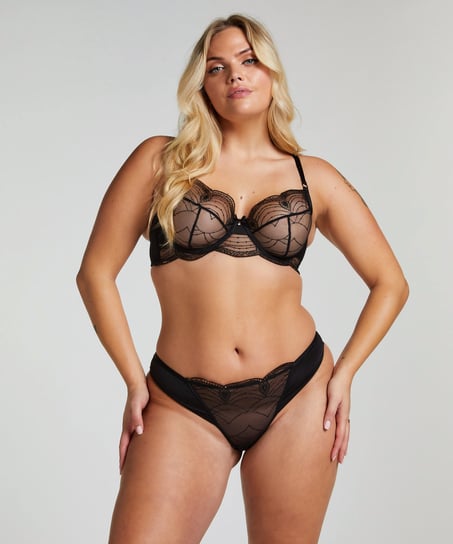 Soutien-gorge à armatures non-préformé Ruby, Noir