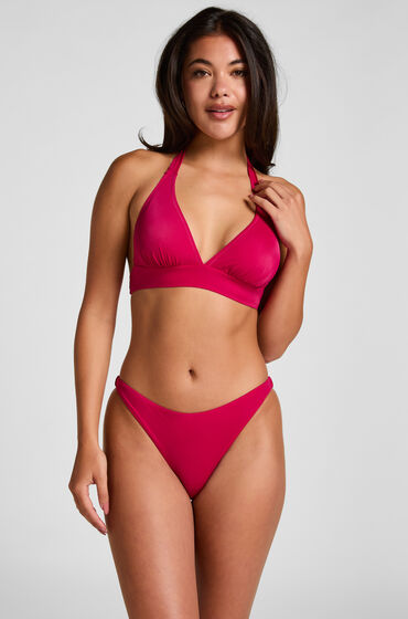 Hunkemöller Culotte de Bikini Taille Haute Bardolino Rose