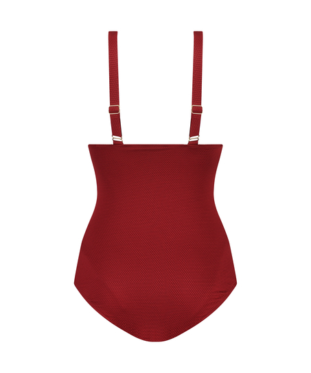 Maillot de bain Scallop, Rouge