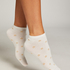 Lot de 2 paires de Chaussettes lurex, Blanc
