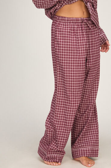 Hunkemöller Pantalon de Pyjama à Carreaux Rose