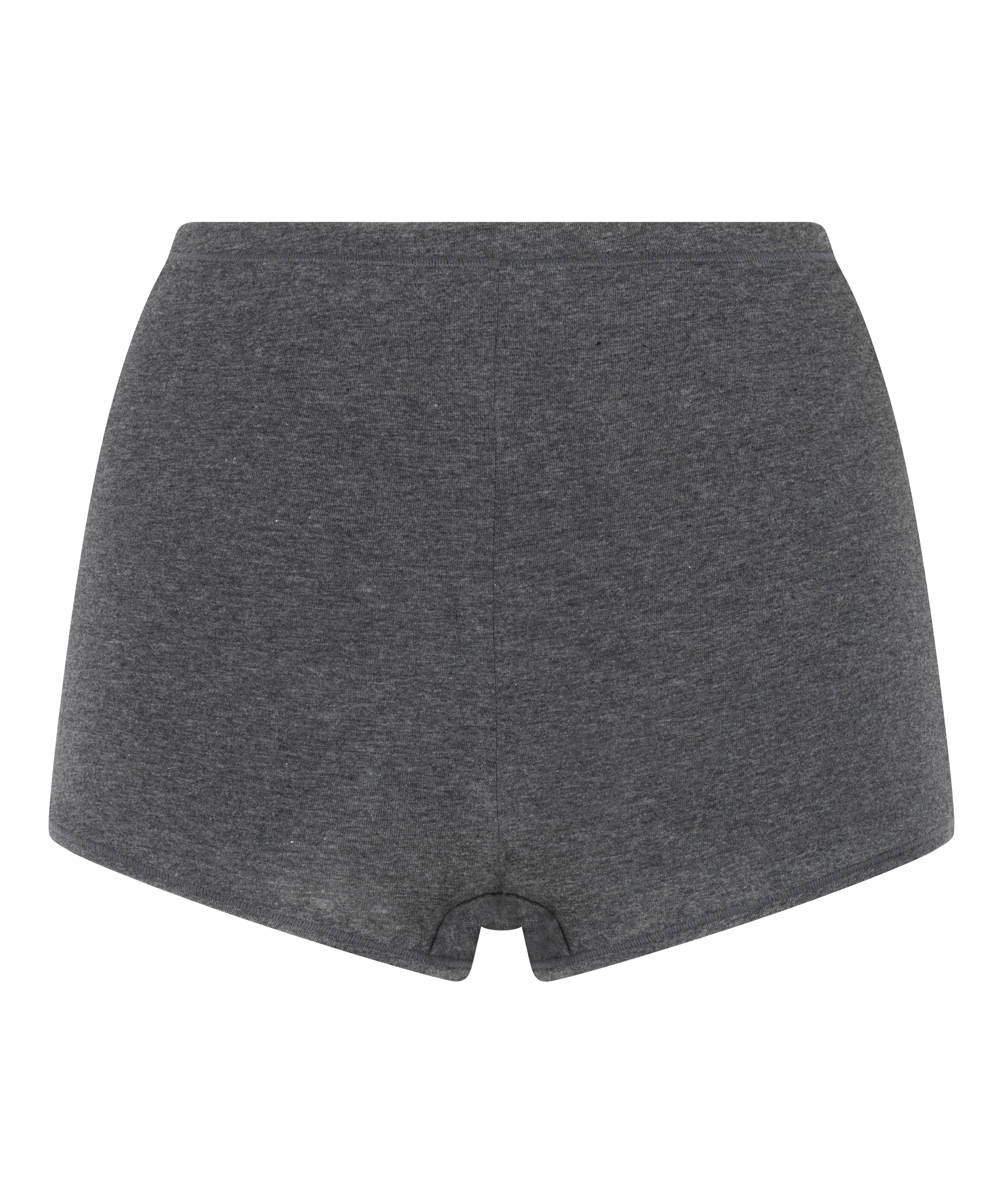 Shorty en coton doux, Gris, main
