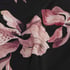 Kimono Satin Bloom, Noir