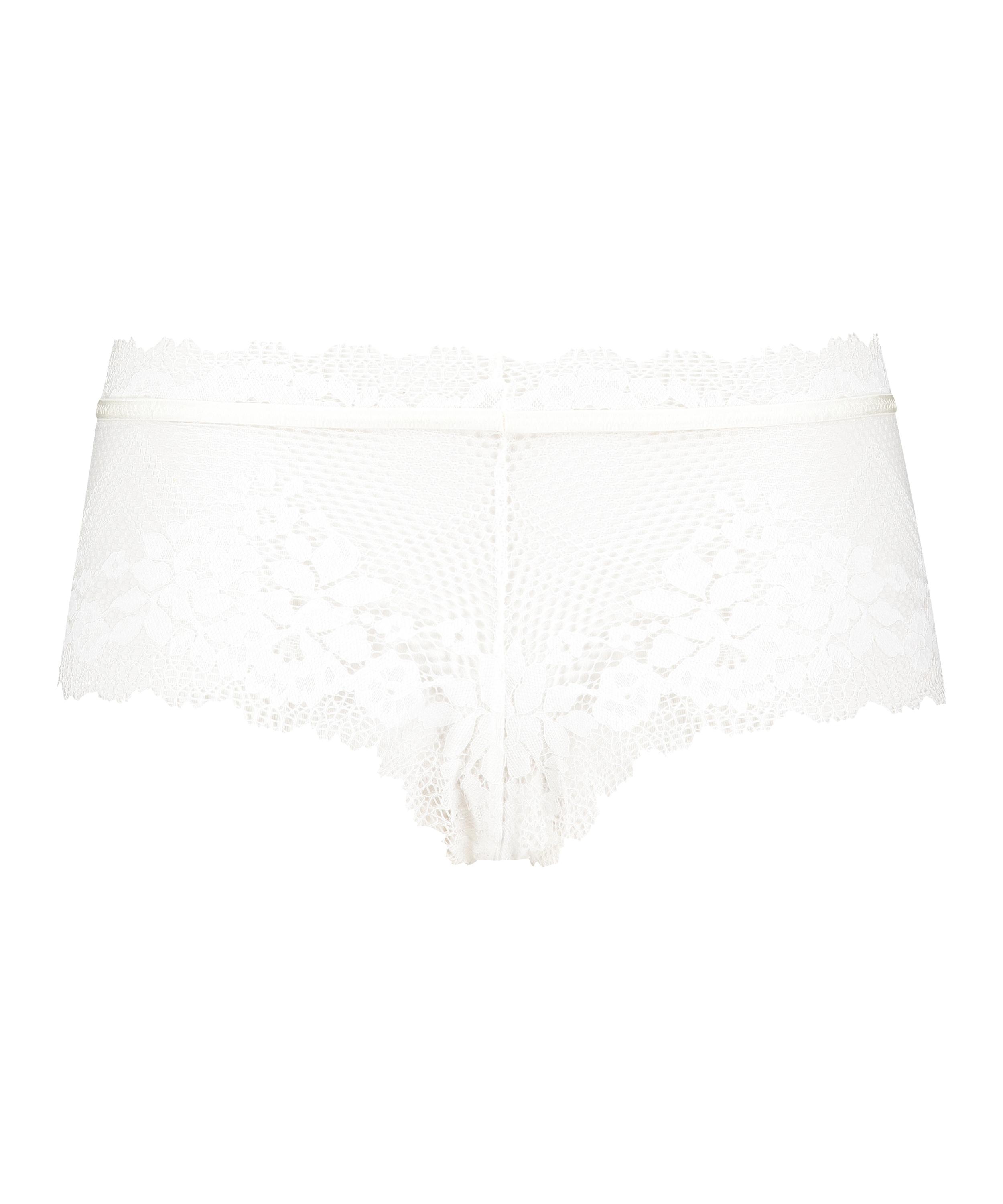Boxer Berta, Blanc, main