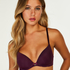 Soutien-gorge &agrave; armatures pr&eacute;form&eacute; Plunge, Violet