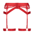 Porte-jarretelles Clementine, Rouge