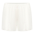 Short en pointelle, Blanc