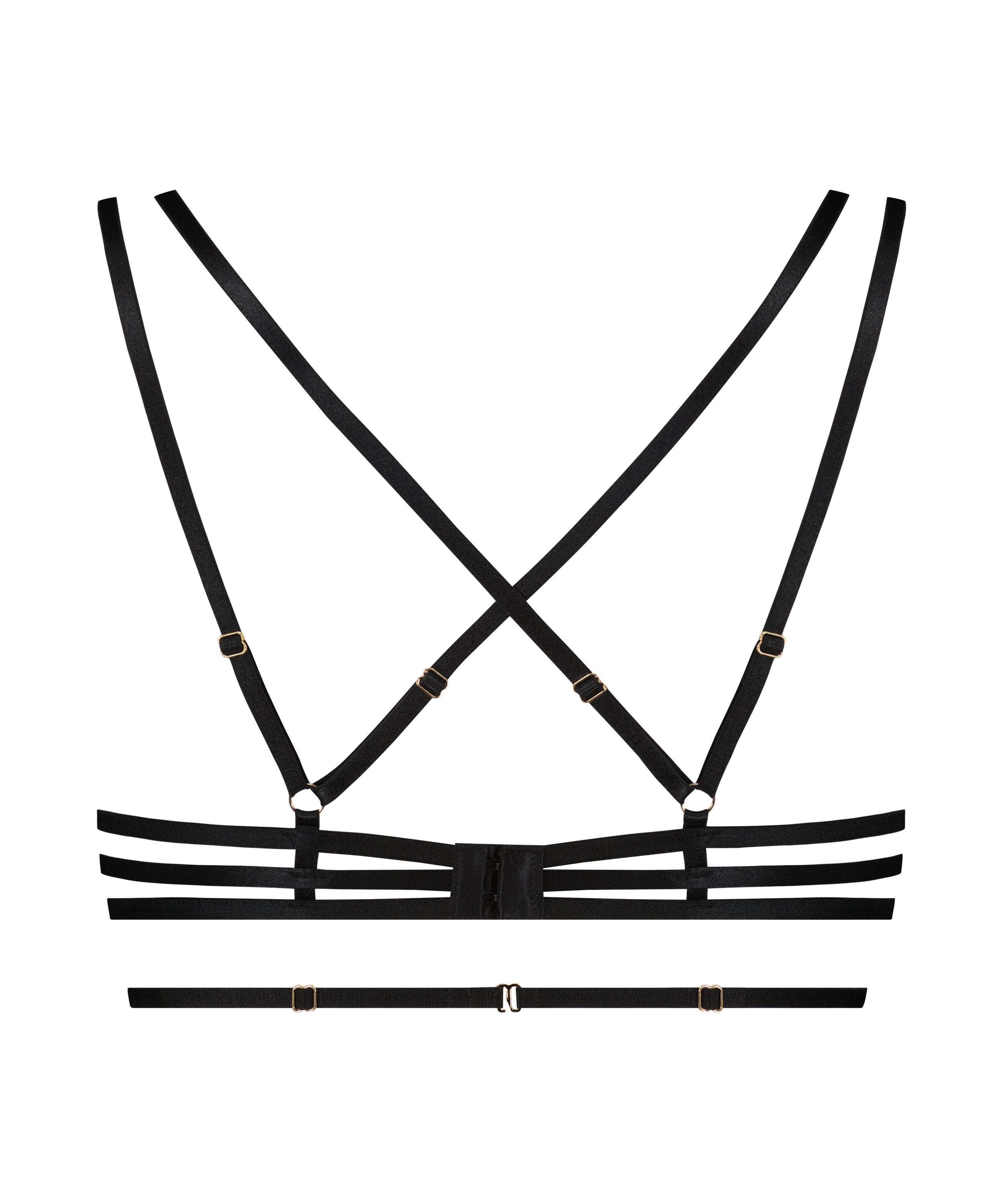 Soutien-gorge à armatures non-préformé Eros, Noir, main