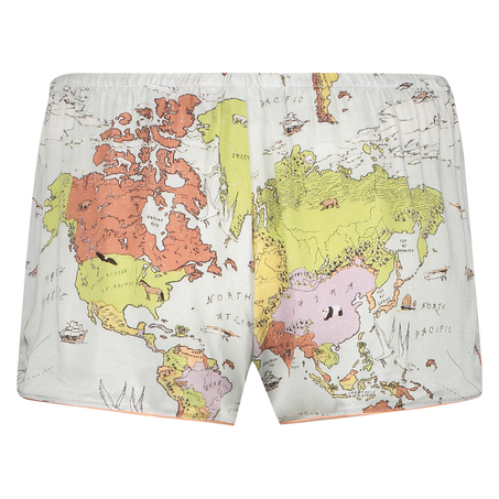 Short de pyjama, Bleu