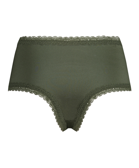 Slip brésilien en forme de V Vixen Curvy, Vert