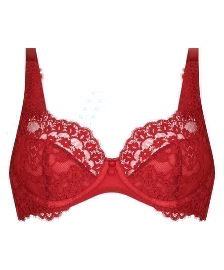 Soutien-gorge à armatures non-préformé Daisy, Rouge