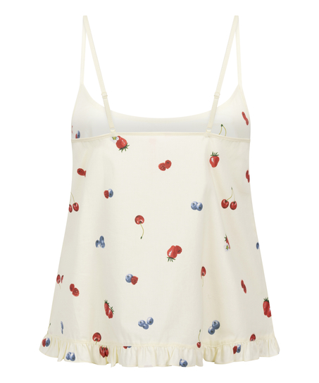 Cami tiss&eacute;, Jaune