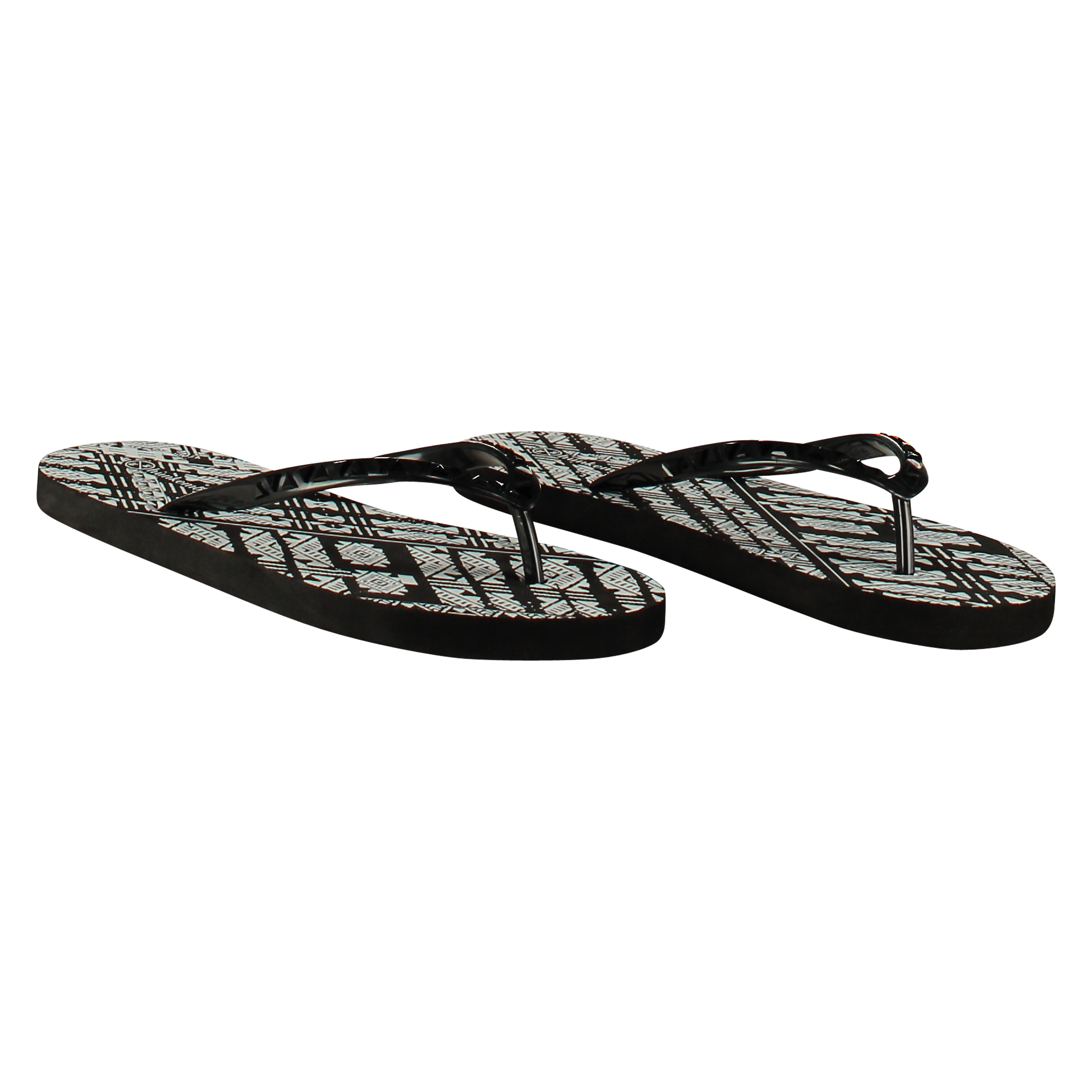 Flip-flops African, Noir, main