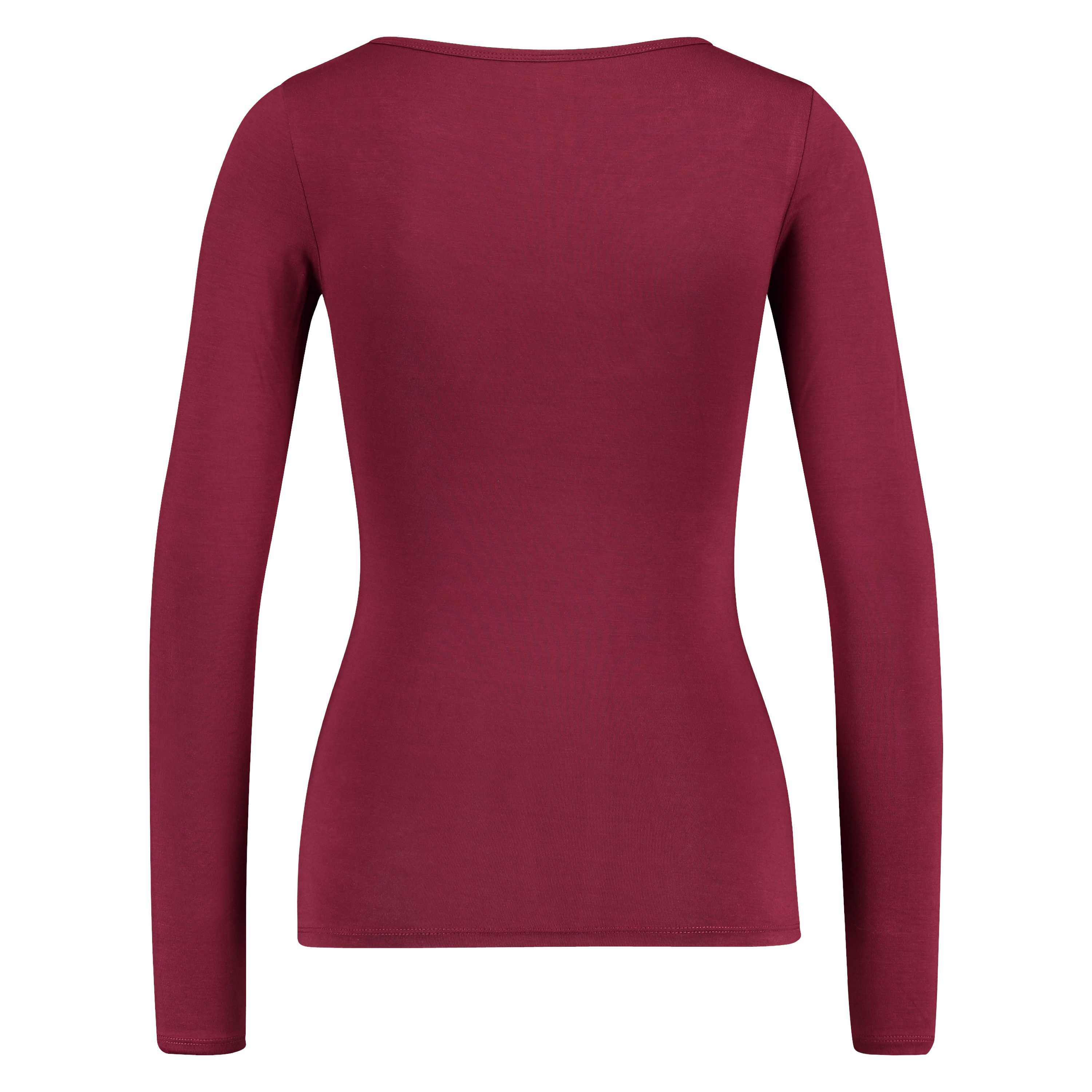 Top v-neck lace, Rouge, main