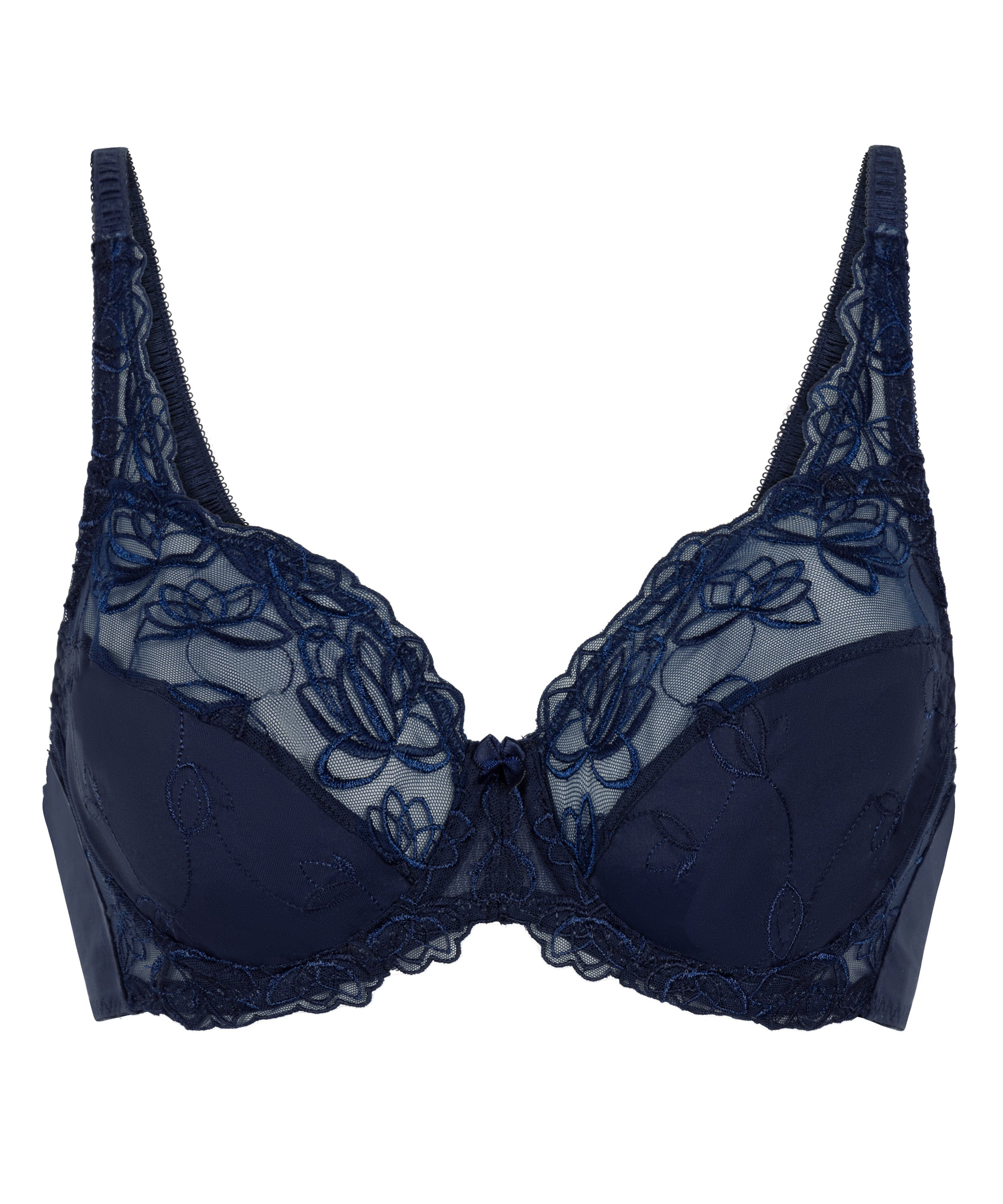 Soutien-gorge à armatures non-préformé Diva, Bleu, main