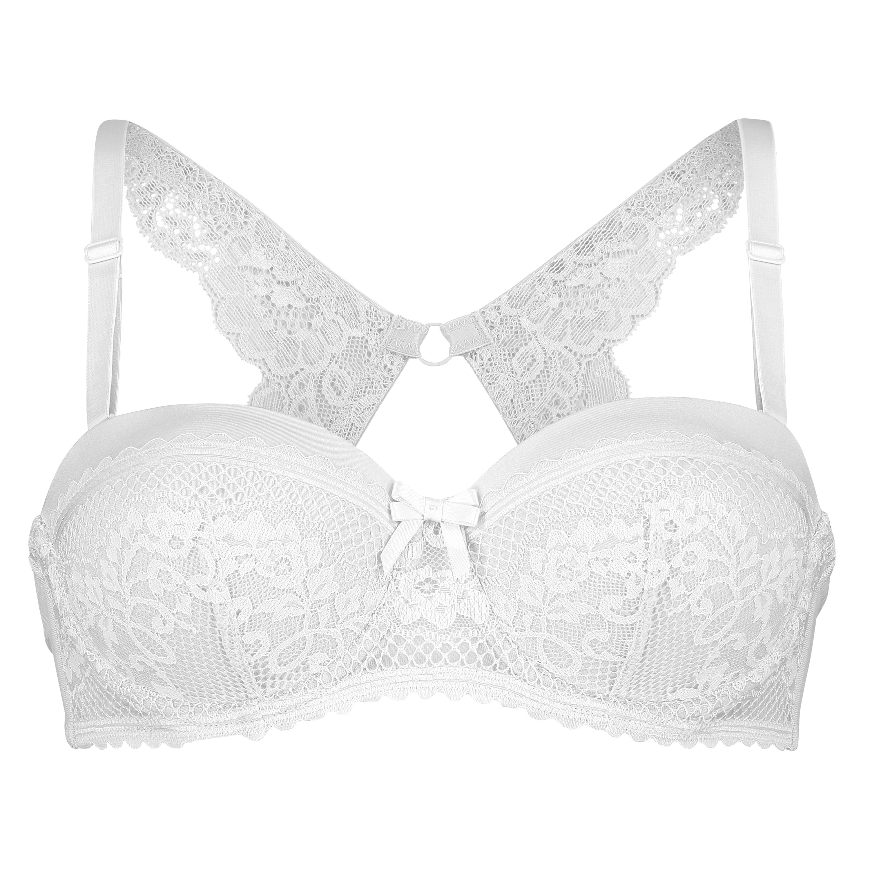 Dos dentelle, Blanc, main