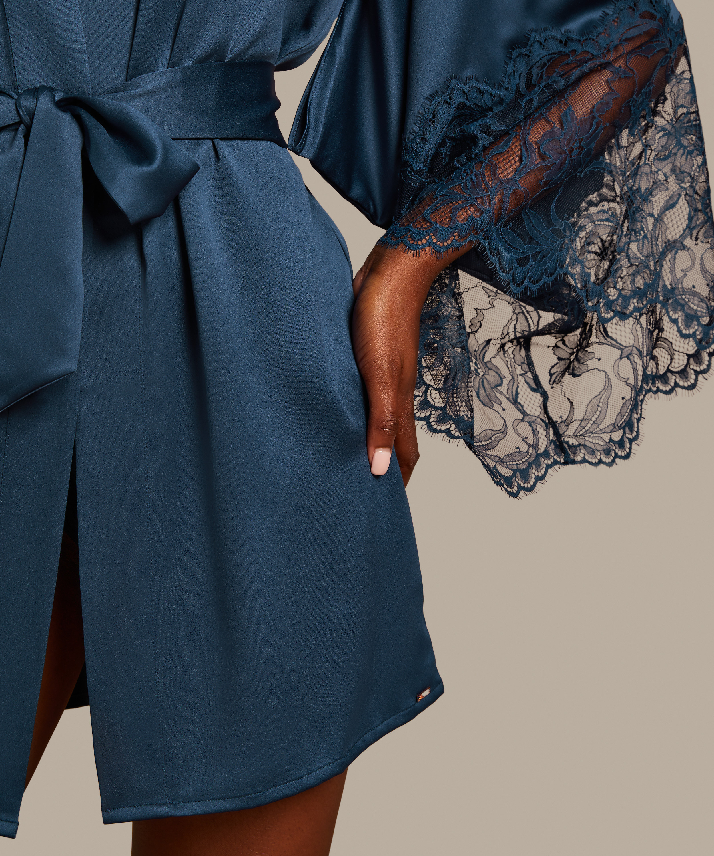 Kimono Sophia, Bleu, main