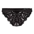 Culotte br&eacute;silienne jambes hautes Grace, Noir