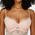 Soutien-gorge &agrave; armatures pr&eacute;form&eacute; longline Dide, Rose