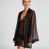 Kimono Maxime Tulle, Noir