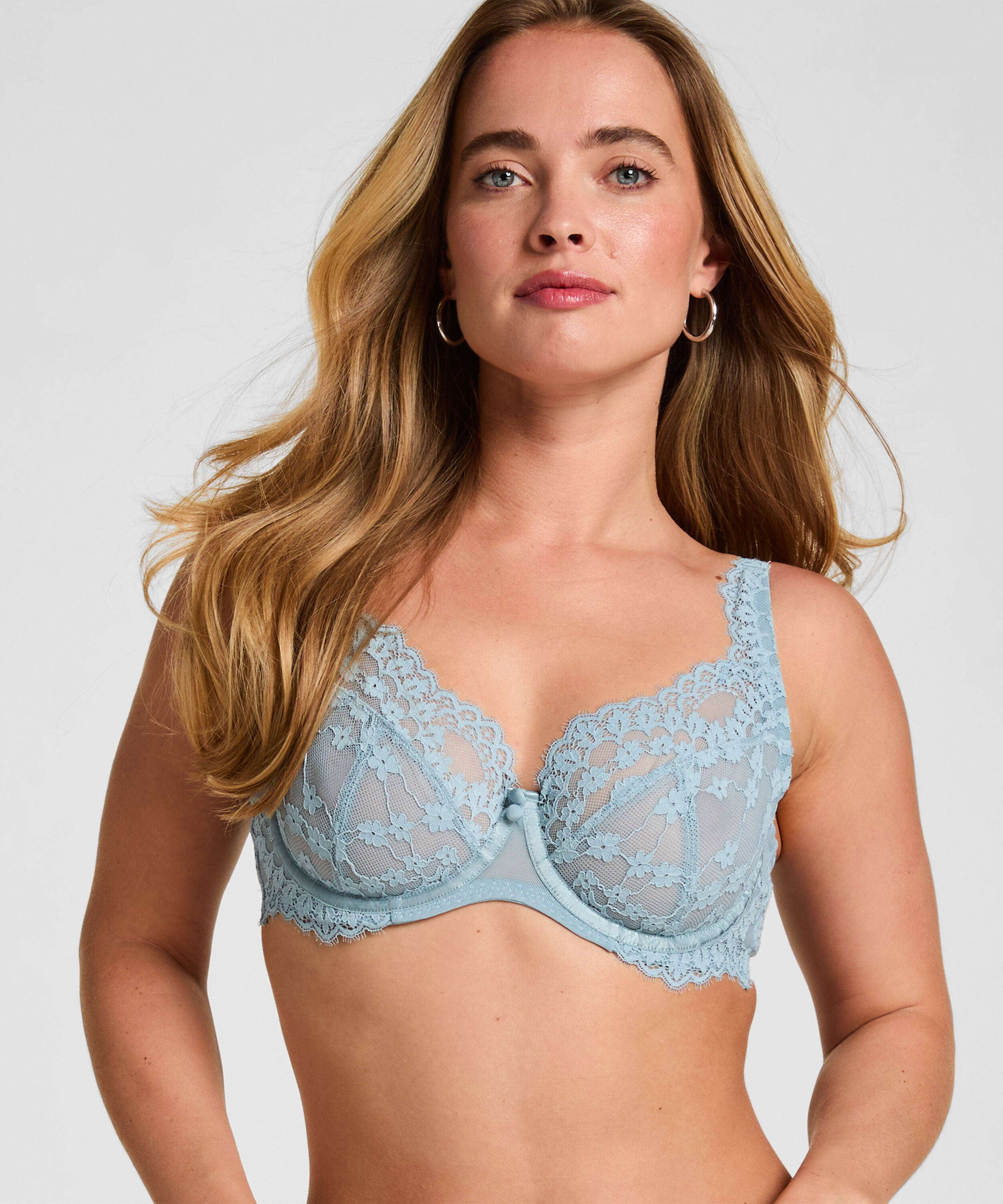 Soutien-gorge à armatures non-préformé Daisy, Bleu Soutien-gorge à armatures non-préformé Daisy, Bleu