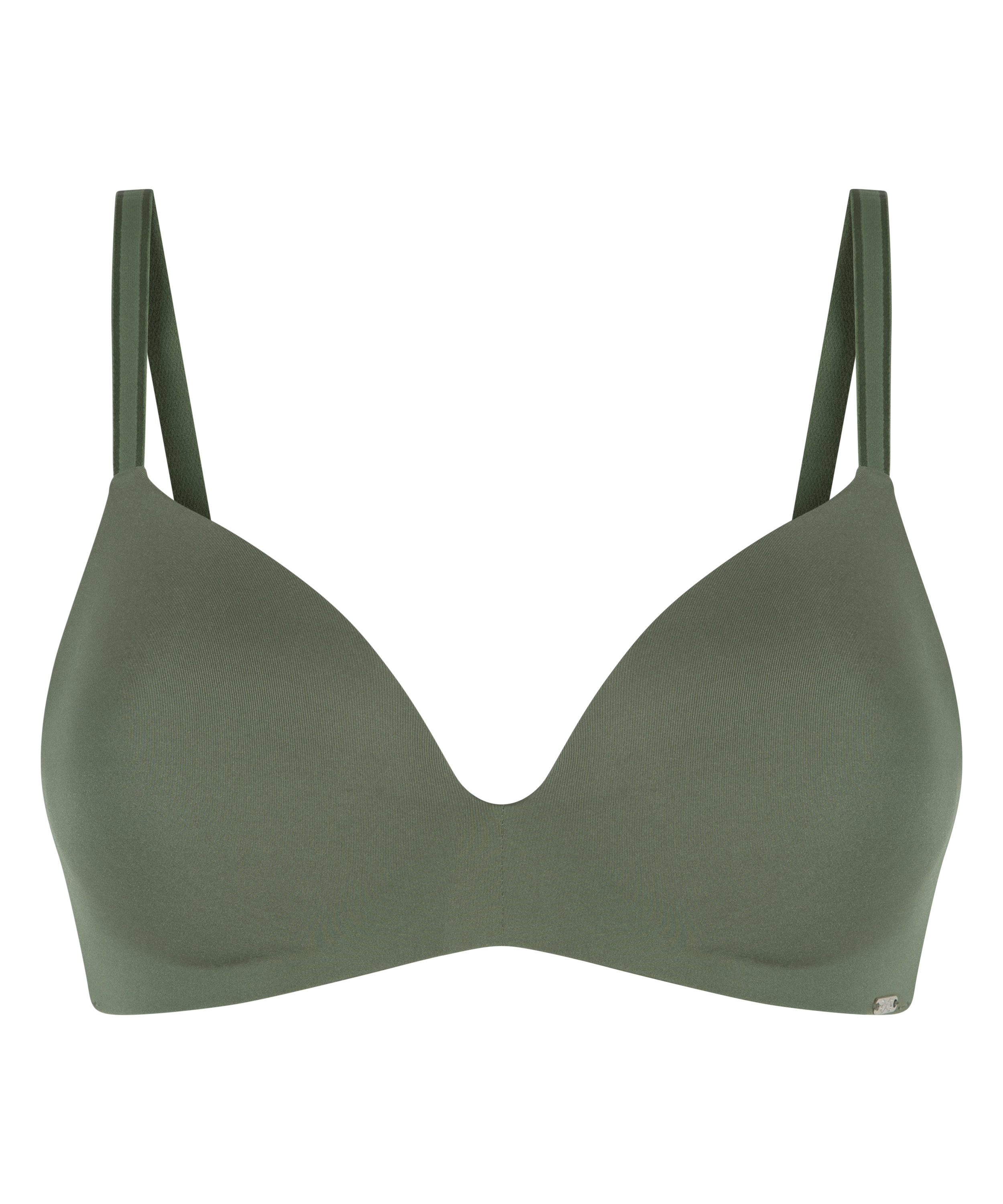 Soutien-gorge sans armatures préformé Mona, Vert, main