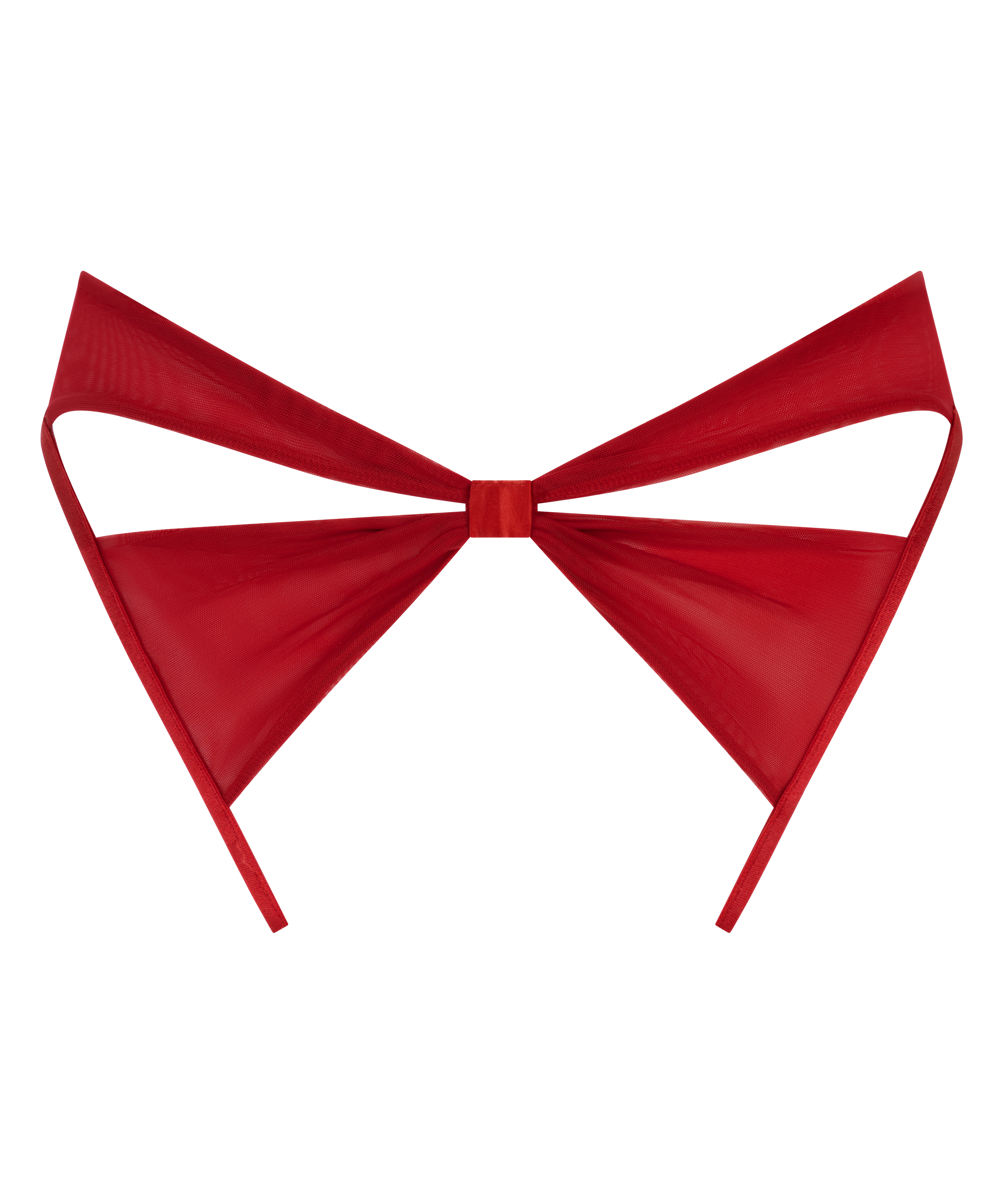 Slip brésilien Vienna, Rouge, main