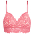 Soutien-gorge pr&eacute;form&eacute; sans armatures longline Shiloh, Rose