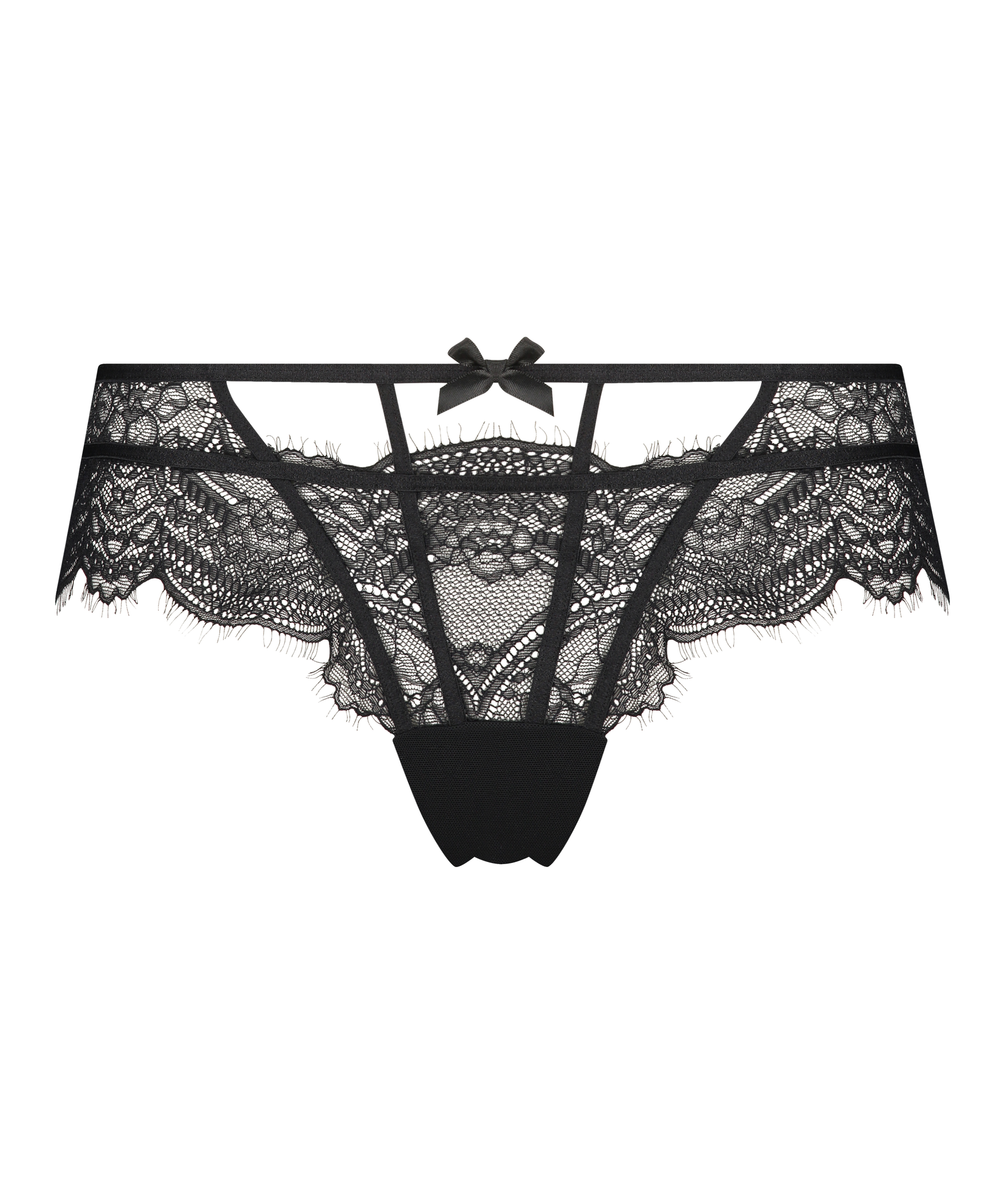 Slip brésilien Lillie, Noir, main