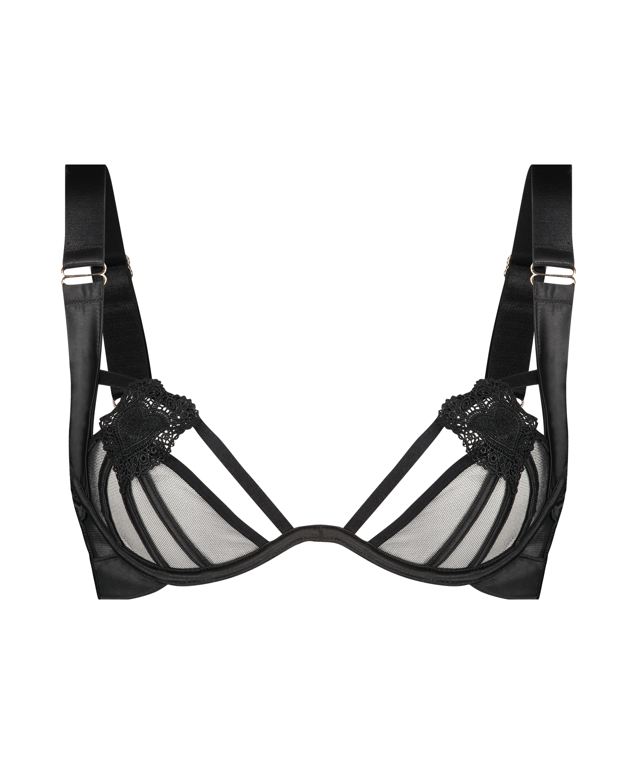 Soutien-gorge à armatures non-préformé Casanova, Noir, main