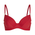 Haut de bikini Luna, Rouge