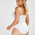Maillot de bain Scallop Dreams Ocean, Blanc
