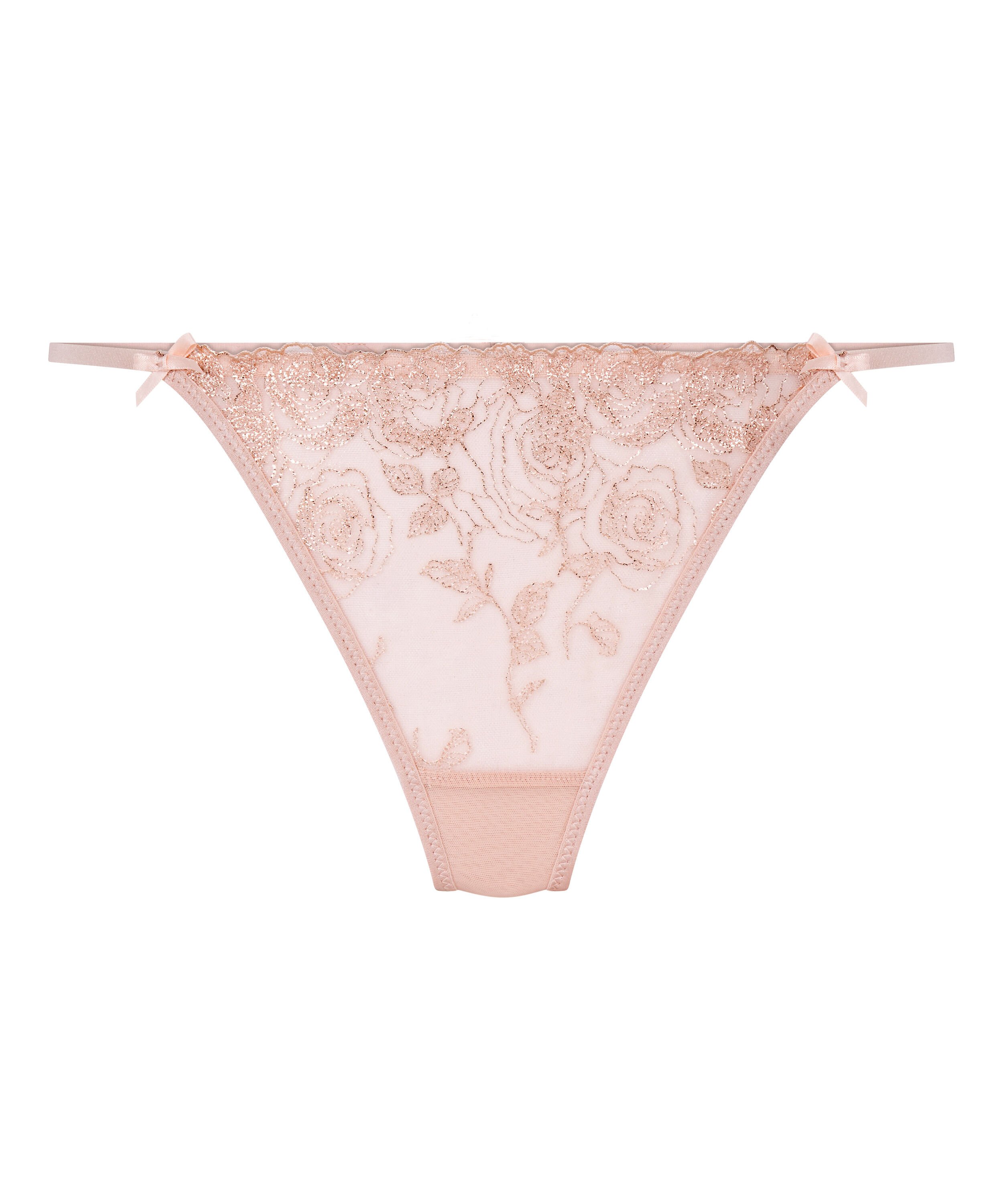 String taille haute Hollie, Rose